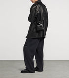 Balenciaga leather shopper phone holder - British product