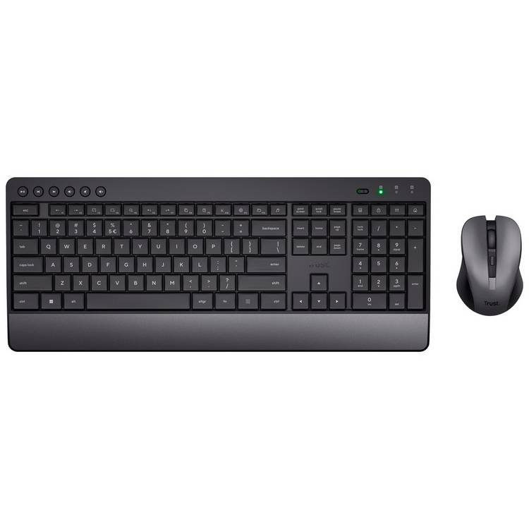 Trust Comfort Trezo wireless keyboard and mouse set, imported from the UK