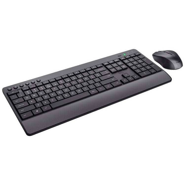 Trust Comfort Trezo wireless keyboard and mouse set, imported from the UK
