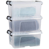 Strata Smart storage boxes 12L clear, UK version