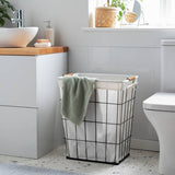Argos Habitat 60 Litre Industrial Laundry Basket - White- Buy online at McGrocer