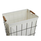 Habitat white industrial laundry basket 60 litre - British product