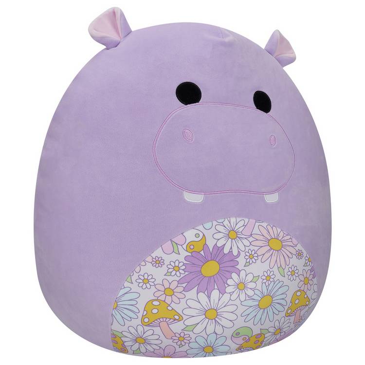 Squishmallows Hanna the Purple Hippo plush toy 20 inch - British product