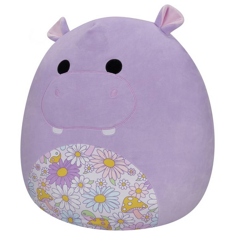 Squishmallows Hanna the Purple Hippo plush toy 20 inch - British product