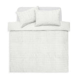 Habitat Widestripe seersucker white bedding set single, UK version
