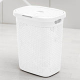 Addis rattan laundry basket white 50L (British brand)