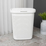 Addis rattan laundry basket white 50L (British brand)