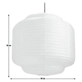 Habitat Cirro white paper easy fit lampshade 60cm, UK version