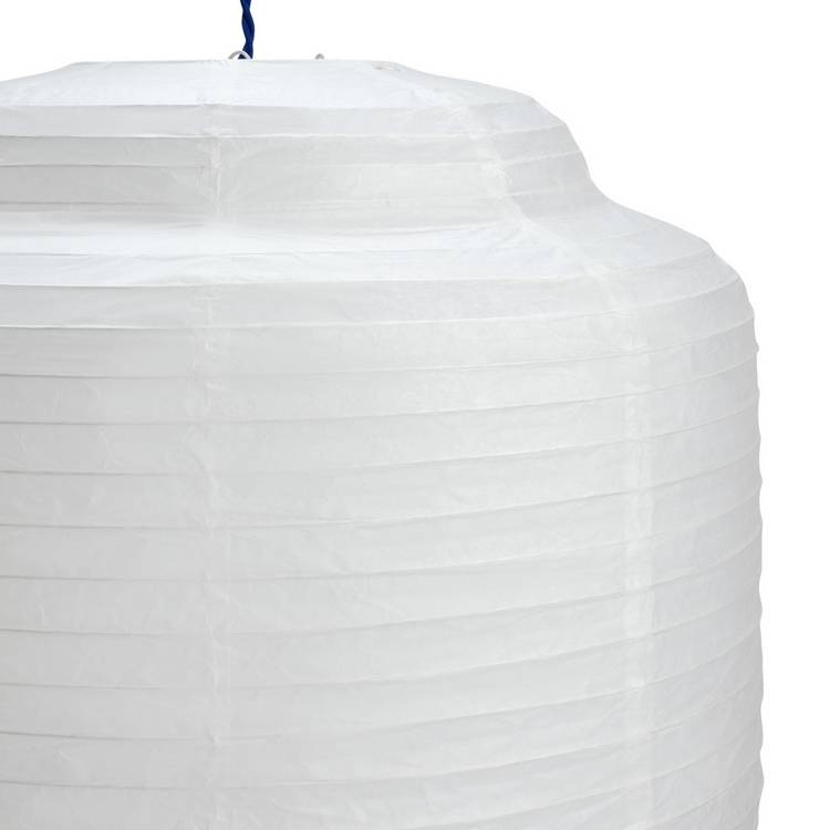 Habitat Cirro white paper easy fit lampshade 60cm, UK version