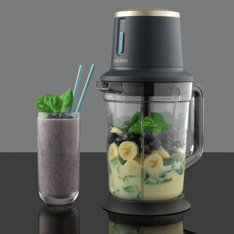 Salter cordless jug blender grey 1.5L, imported from the UK