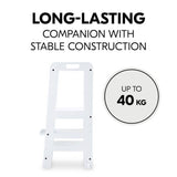 Hauck Montessori learning tower white, imported from the UK