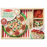 Melissa & Doug wooden pizza playset, imported from the UK