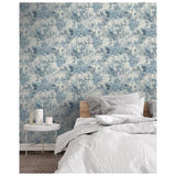 Arthouse abstract texture blue wallpaper, imported from the UK