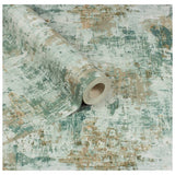 Arthouse Plain and Texture Green wallpaper - British brand