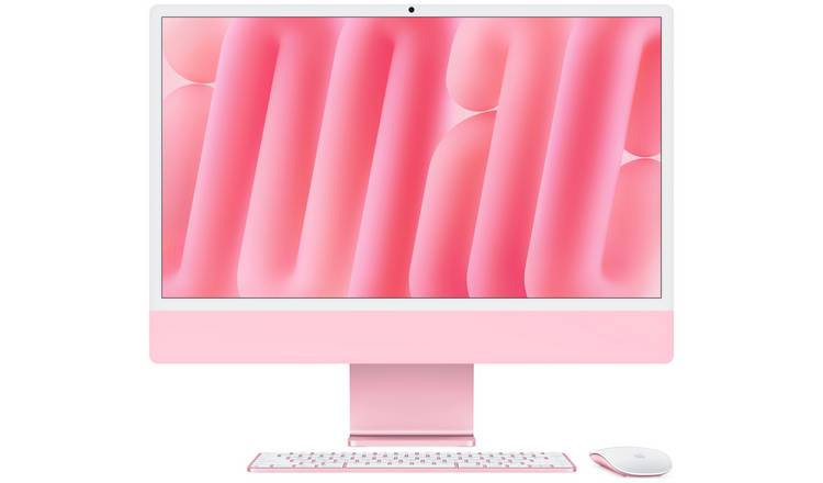Apple iMac 24in M4 16GB 256GB pink all-in-one (British brand)