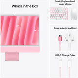 Apple iMac 24in M4 16GB 256GB pink all-in-one (British brand)