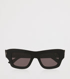 Bottega Veneta rectangular sunglasses, imported from the UK