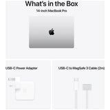 Apple MacBook Pro 14 M4 Max 36GB Silver, imported from the UK