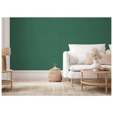 Esselle Home weave wallpaper emerald green gold (British brand)