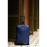 Featherstone 4 wheel soft suitcase medium navy 50L (British brand)