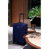 Featherstone 4 wheel soft suitcase medium navy 50L (British brand)