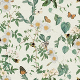 Arthouse Bumblebee Trail Cream wallpaper, imported from the UK