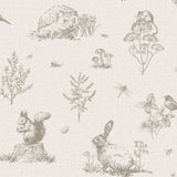 Arthouse Walk Natural wallpaper 53cm x 10m (British brand)
