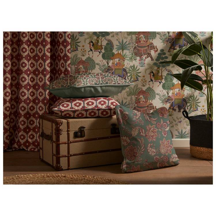 Esselle Home Emperors Garden wallpaper stone multi, imported from the UK