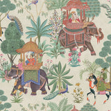 Esselle Home Emperors Garden wallpaper stone multi, imported from the UK