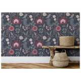 Esselle Home Fable Trail Blue wallpaper, UK version