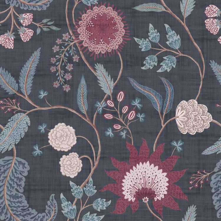 Esselle Home Fable Trail Blue wallpaper, UK version
