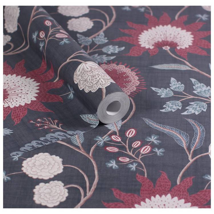 Esselle Home Fable Trail Blue wallpaper, UK version