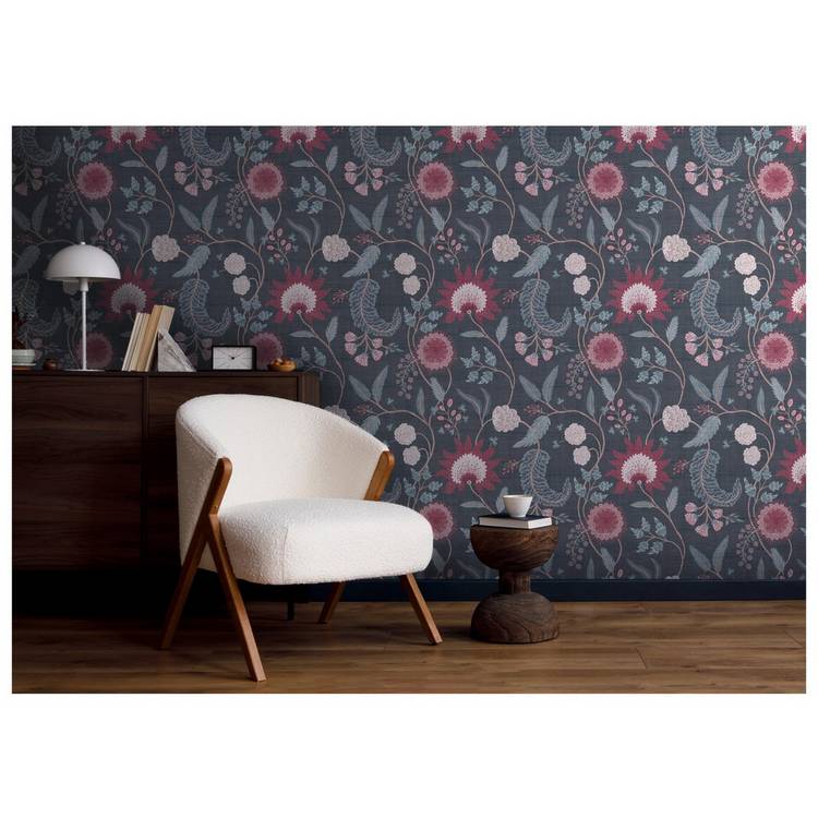 Esselle Home Fable Trail Blue wallpaper, UK version
