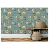 Esselle Home Fable Trail seafoam wallpaper roll, UK version