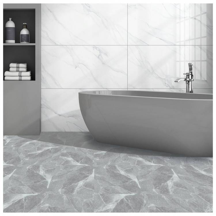 Artifix floor tile Marble Grey, UK version