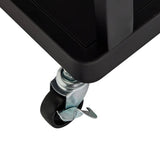 Argos Home adjustable 3 tier kitchen trolley black - British product