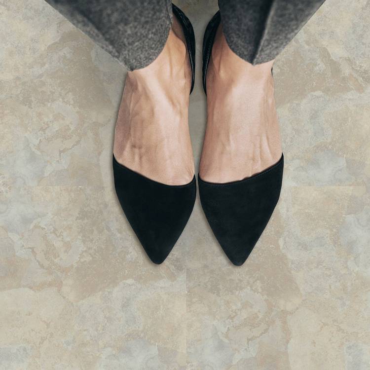 Arthouse natural stone effect cream floor tiles (British brand)