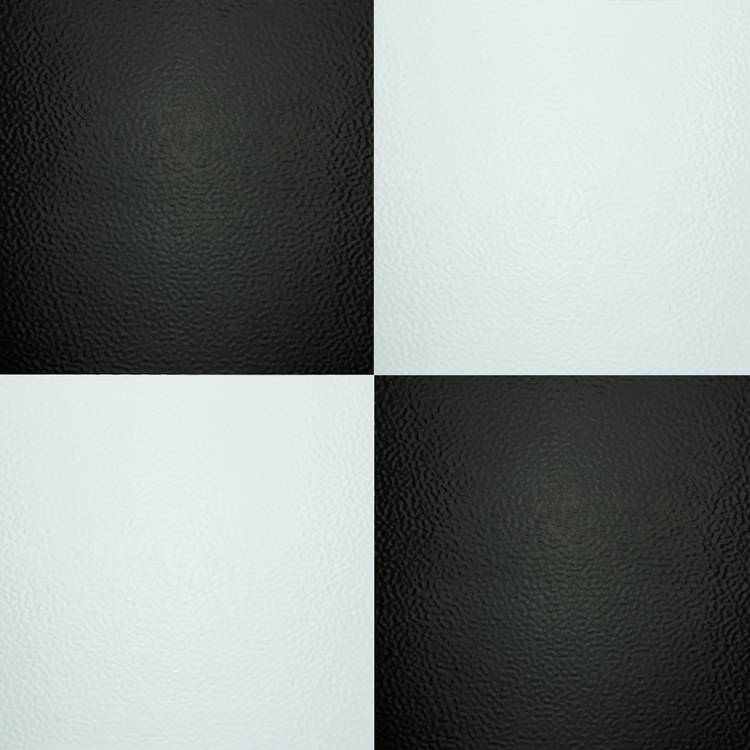 Arthouse chequerboard floor tiles in black and white - British product
