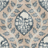 Esselle Home Cartouche Blue wallpaper roll, imported from the UK