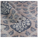 Esselle Home Cartouche Blue wallpaper roll, imported from the UK
