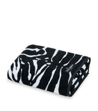 Dolce&Gabbana Casa cotton zebra print hand towel 60cm x 110cm - British product