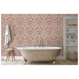 Arthouse Folk Floral Pink Wallpaper roll, imported from the UK