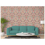 Arthouse Folk Floral Pink Wallpaper roll, imported from the UK