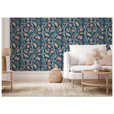 Esselle Home Fruits of Paradise Navy wallpaper - British product