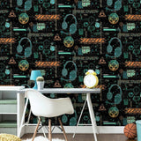 Argos Arthouse Graphics Multi-Coloured Wallpaper 53cm x 10.05m Roll- Buy online at McGrocer