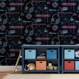 Arthouse Graphic Pink Wallpaper 53cm x 10.05m roll (British brand)