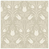 Esselle Home Tulip Taupe Wallpaper roll 10m, imported from the UK