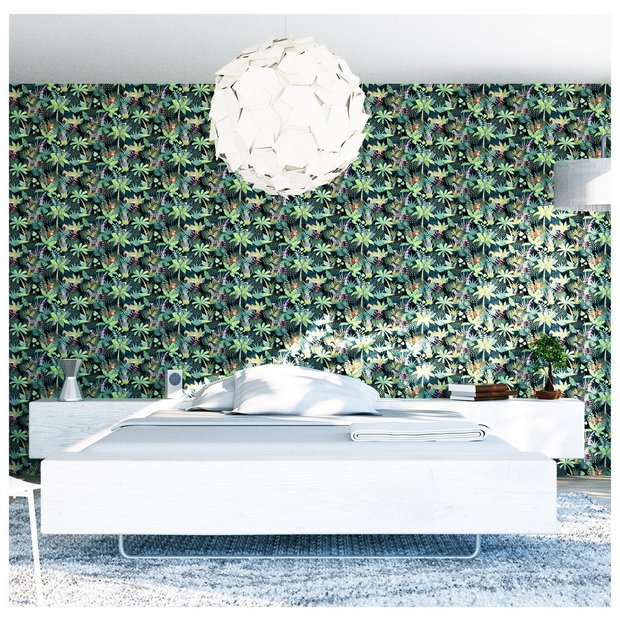 Arthouse Jungle Multi wallpaper roll - British product