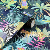 Arthouse Jungle Multi wallpaper roll - British product