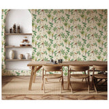 Argos Esselle Home Cotton Garden Green Wallpaper- Buy online at McGrocer